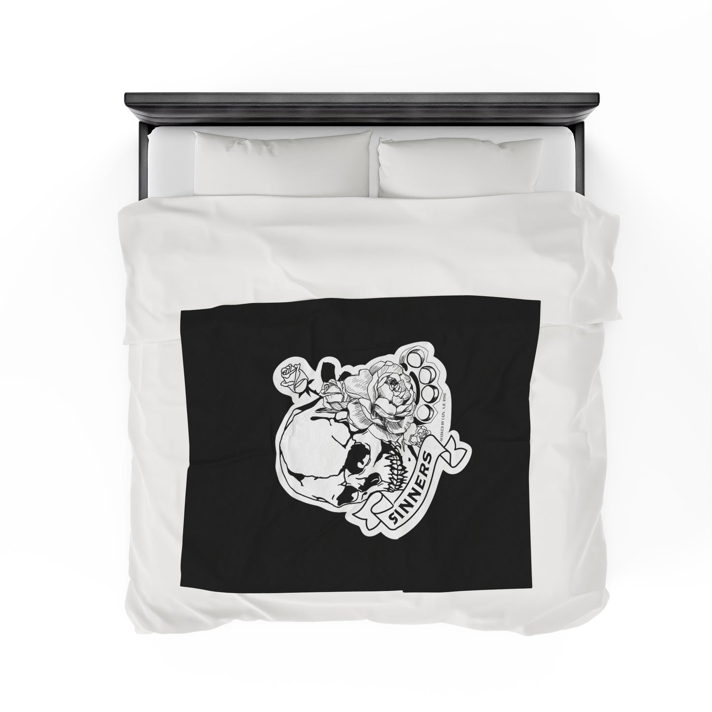 Marked by Cain - AR Rose Licensed - Plush Blanket
