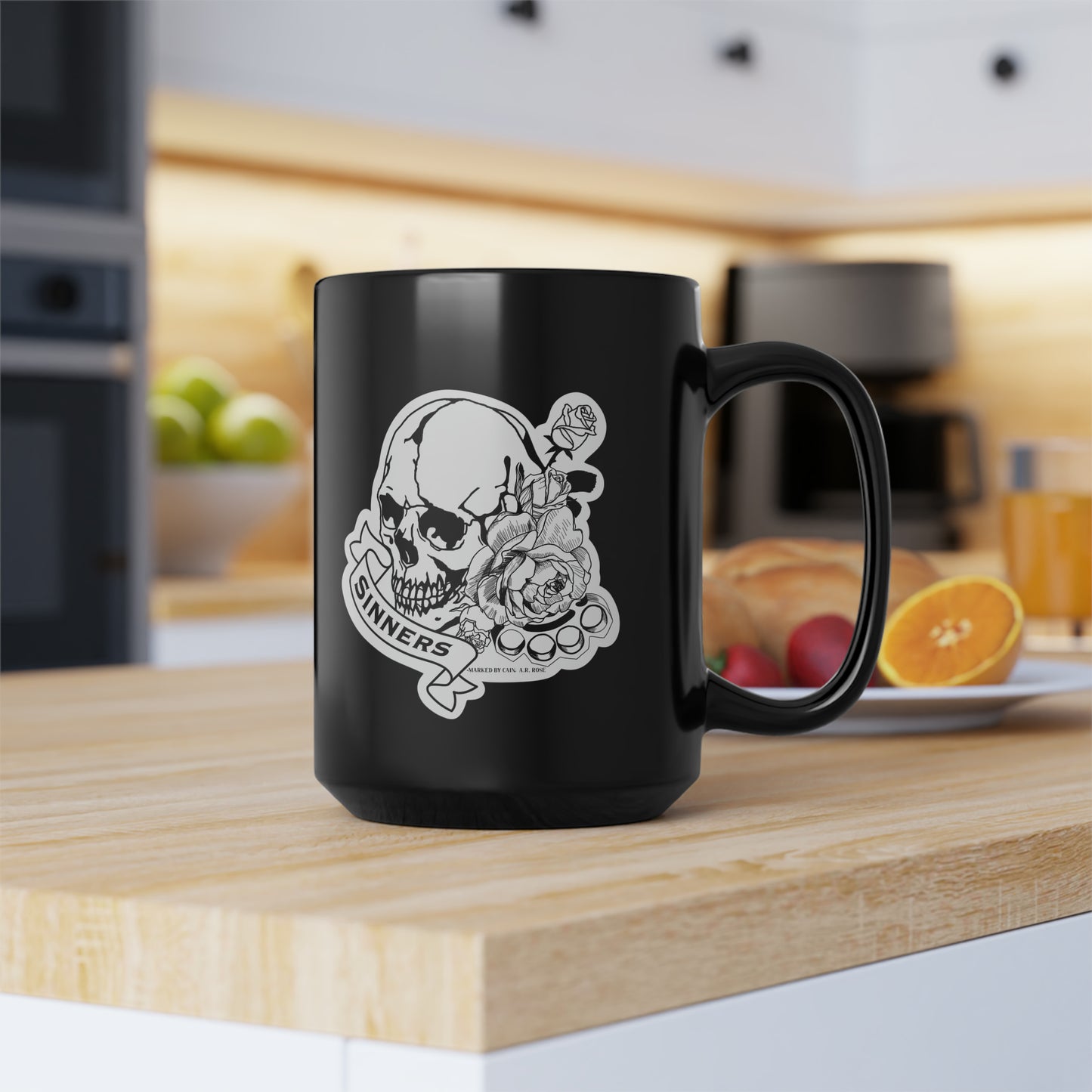 Marked by Cain Sinners Licensed Mug, 15oz