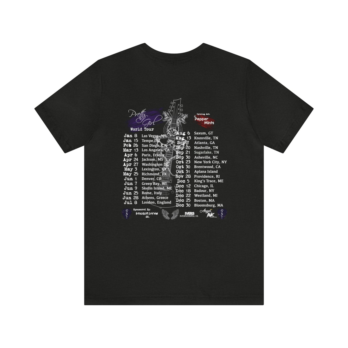 Aiden James Pretty Girl Tour Tee