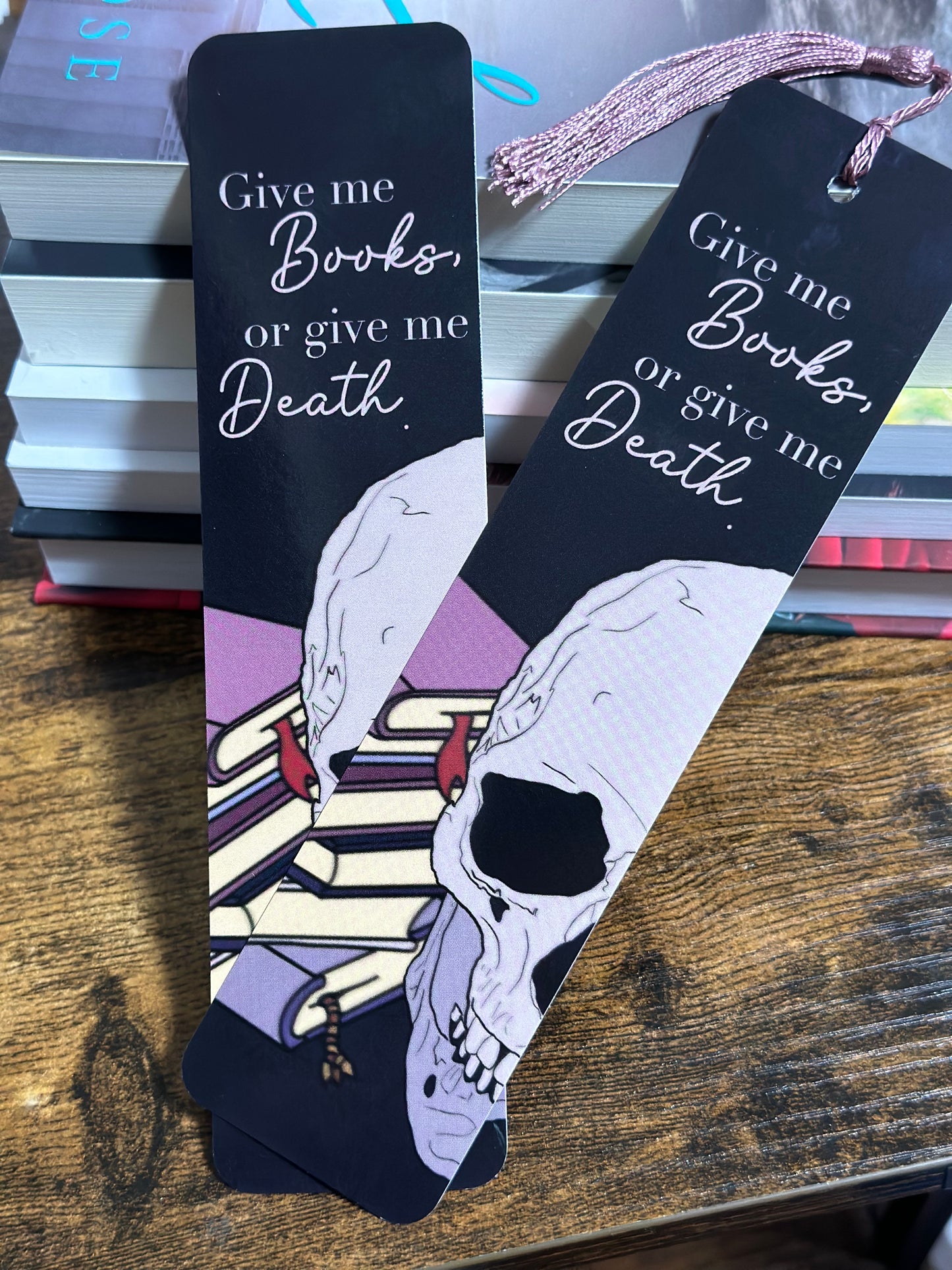 Books or Death Bookmark