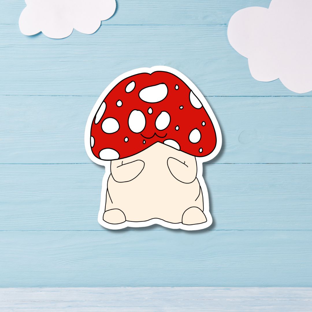 Mr. Mushy Sticker