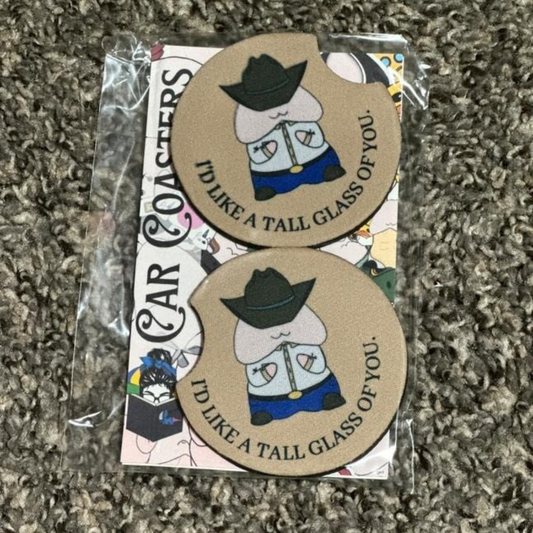 Mr. Rope'em Car Coasters