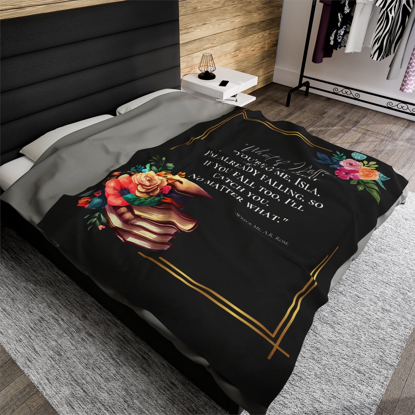 Wreck Me - Licensed - Velveteen Plush Blanket