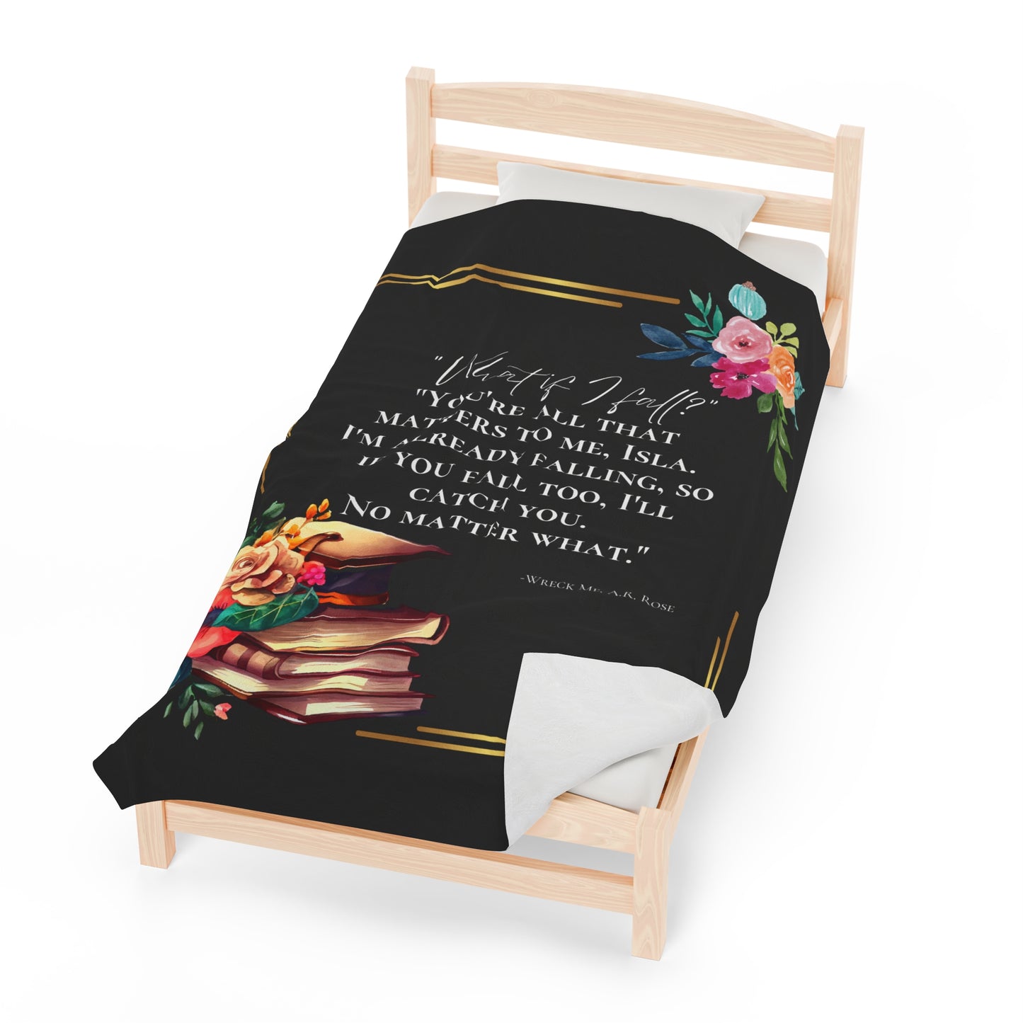 Wreck Me - Licensed - Velveteen Plush Blanket