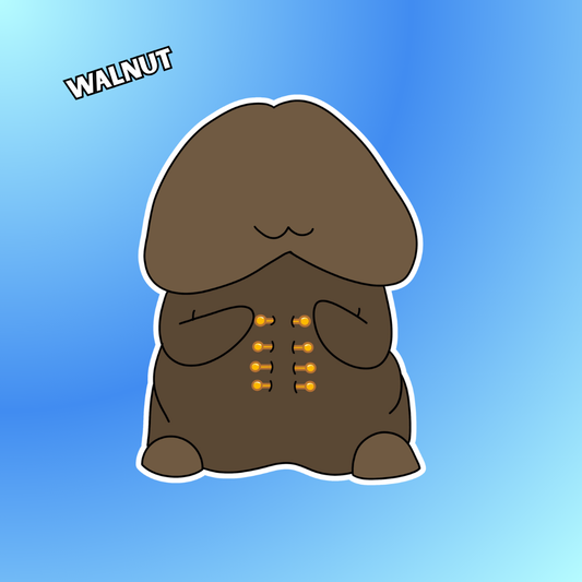 Mr. Ribbed Sticker