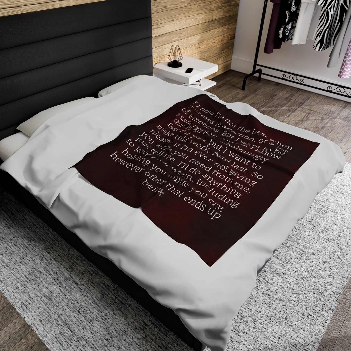 Rhett's Quote Blanket