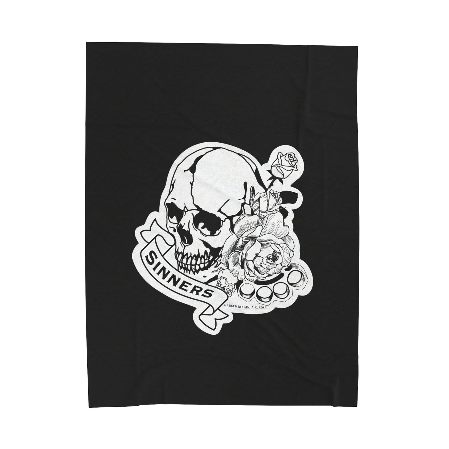 Marked by Cain - AR Rose Licensed - Plush Blanket
