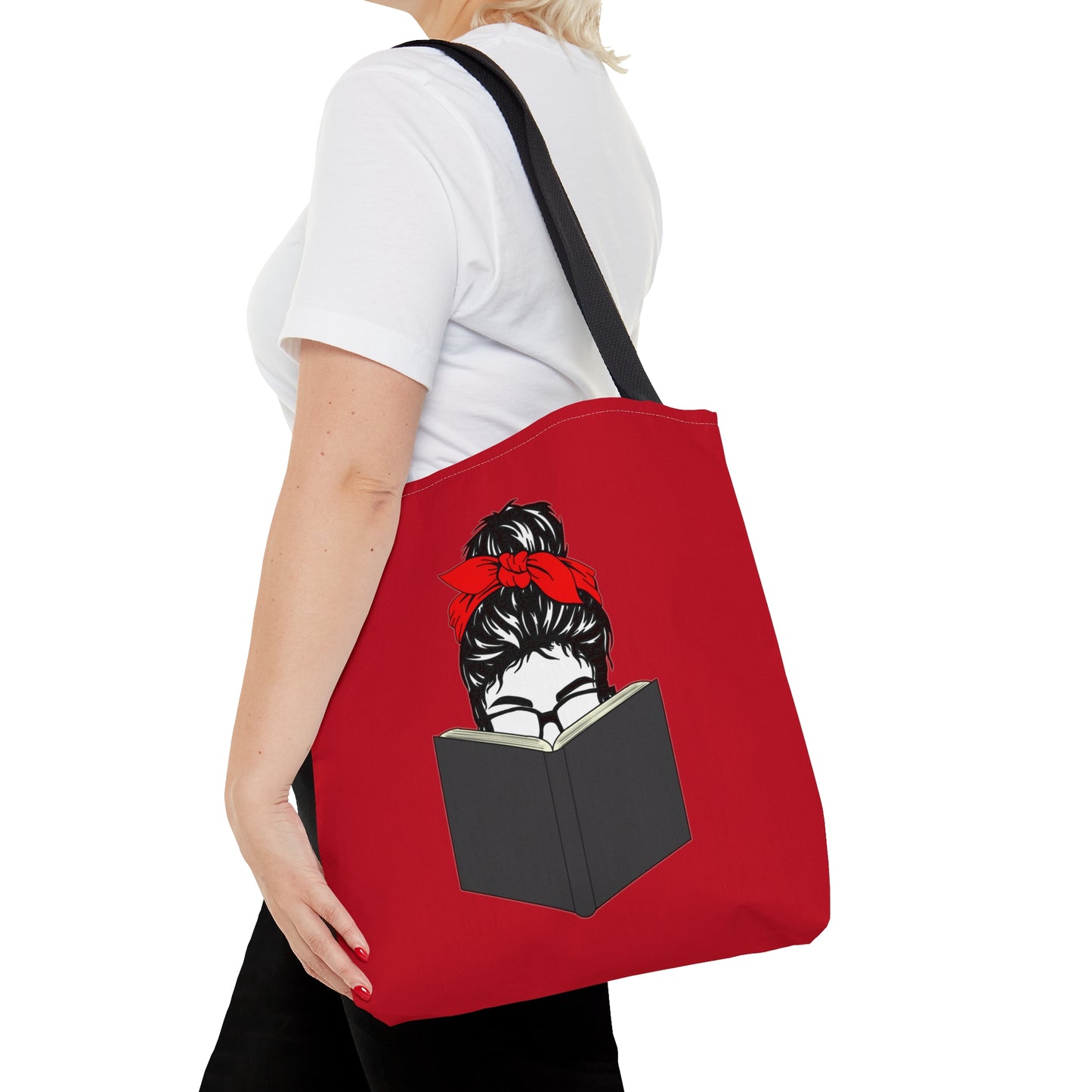 Reader Girl Tote Bag