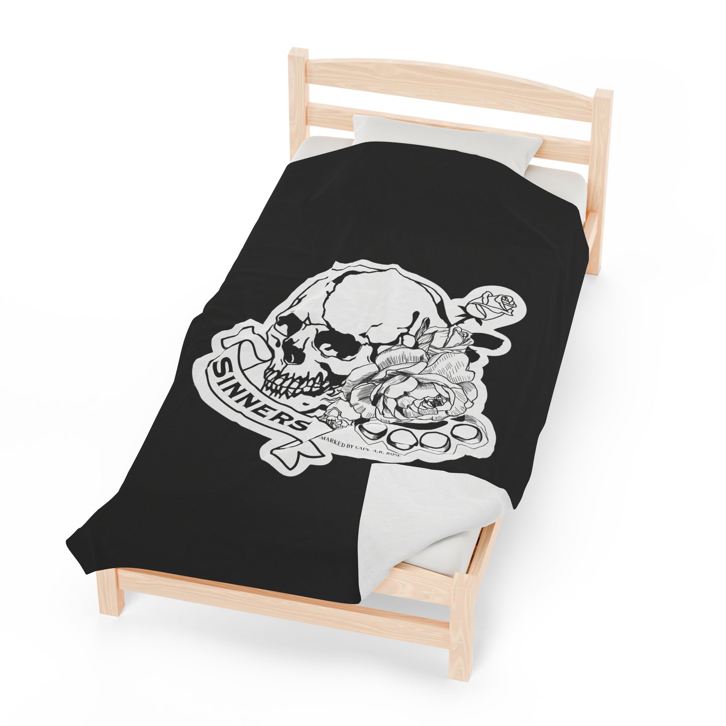 Marked by Cain - AR Rose Licensed - Plush Blanket