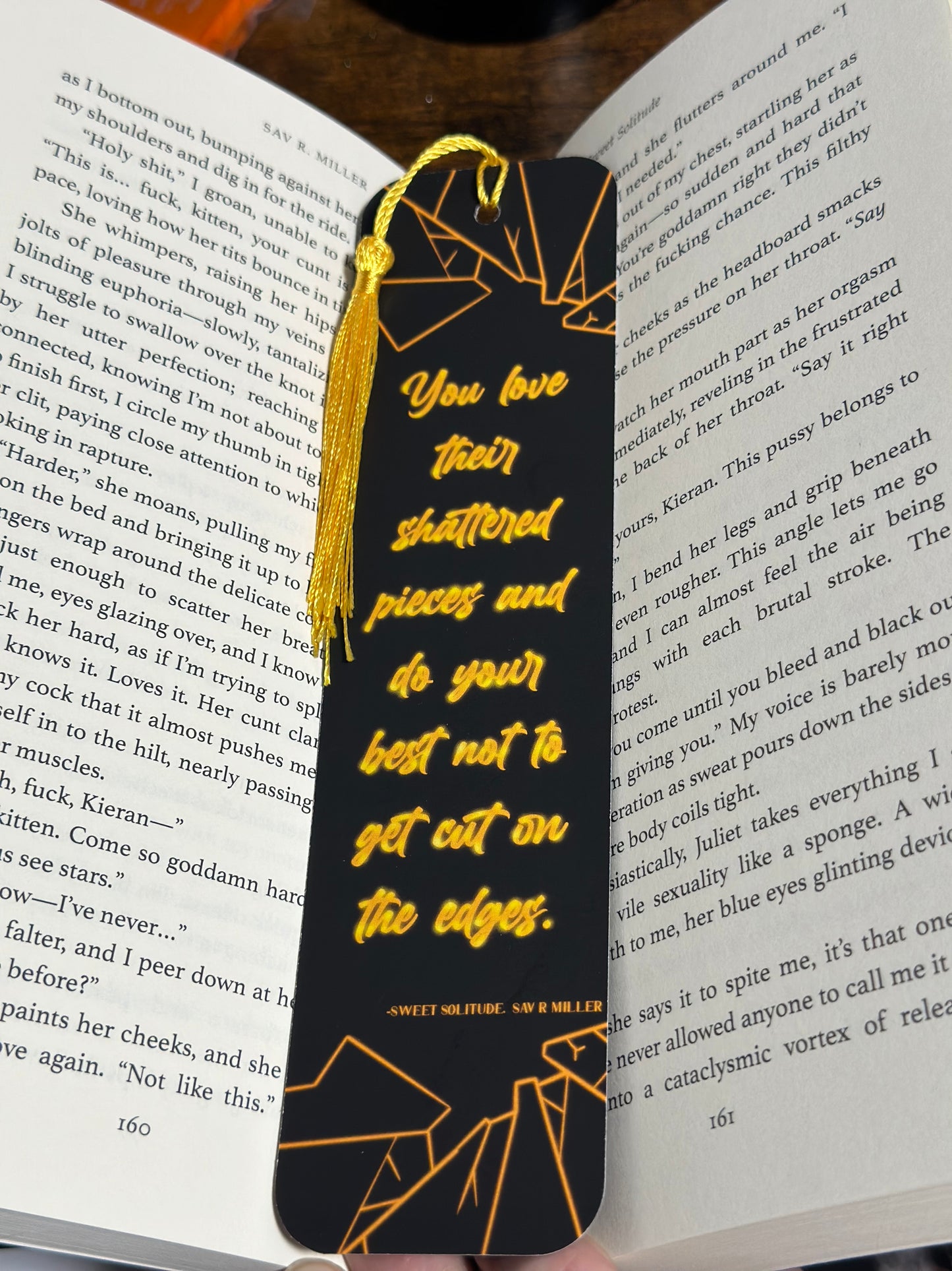 Sweet Solitude 8x2 Bookmark