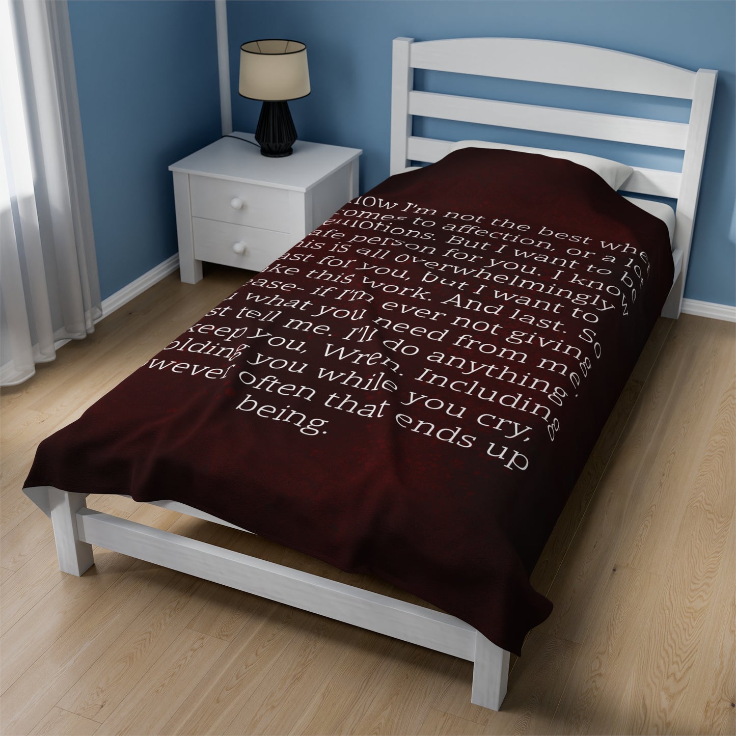 Rhett's Quote Blanket