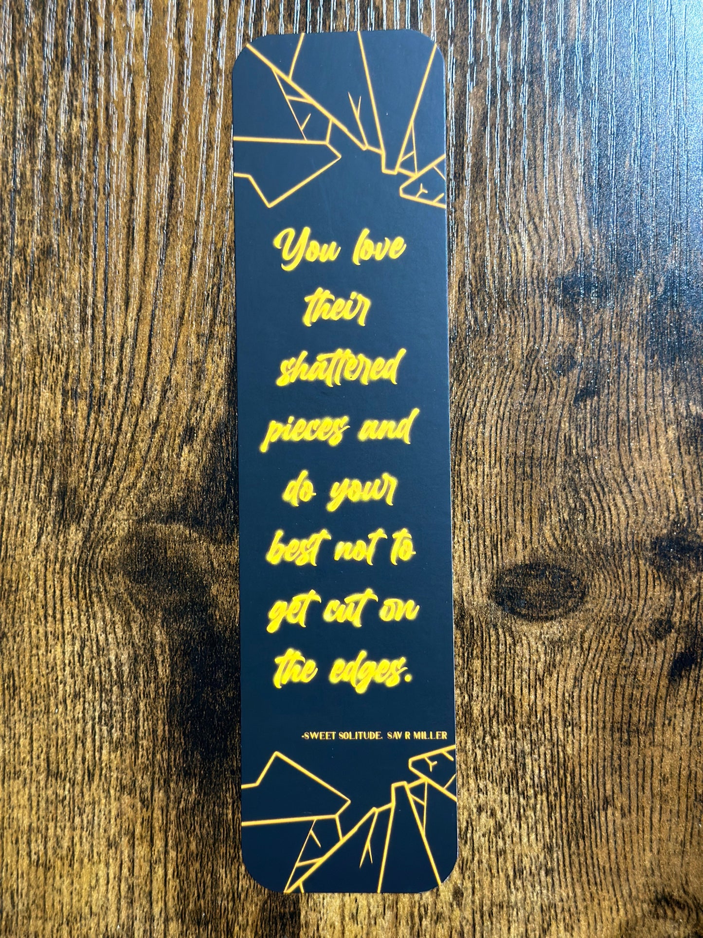 Sweet Solitude 8x2 Bookmark