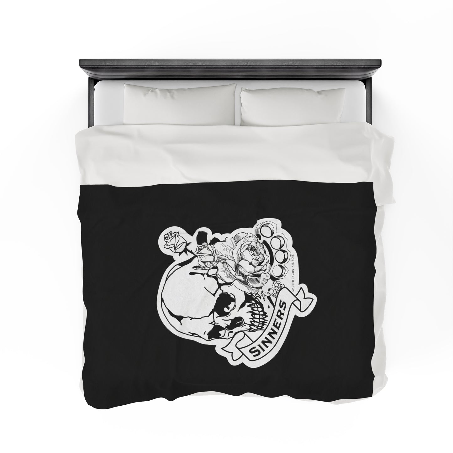 Marked by Cain - AR Rose Licensed - Plush Blanket