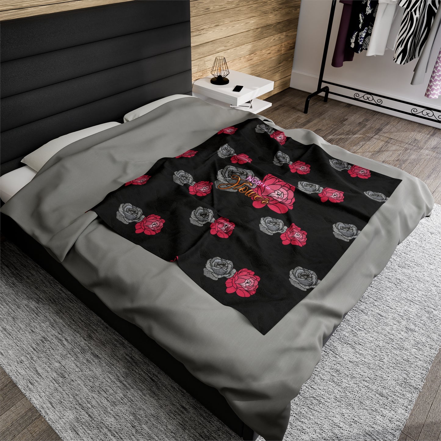 Wicked Games We Play - Velveteen Plush Blanket