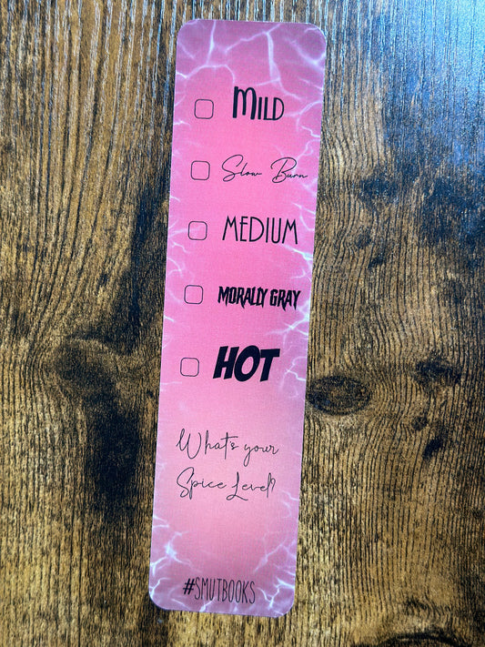 Spice Level Bookmark