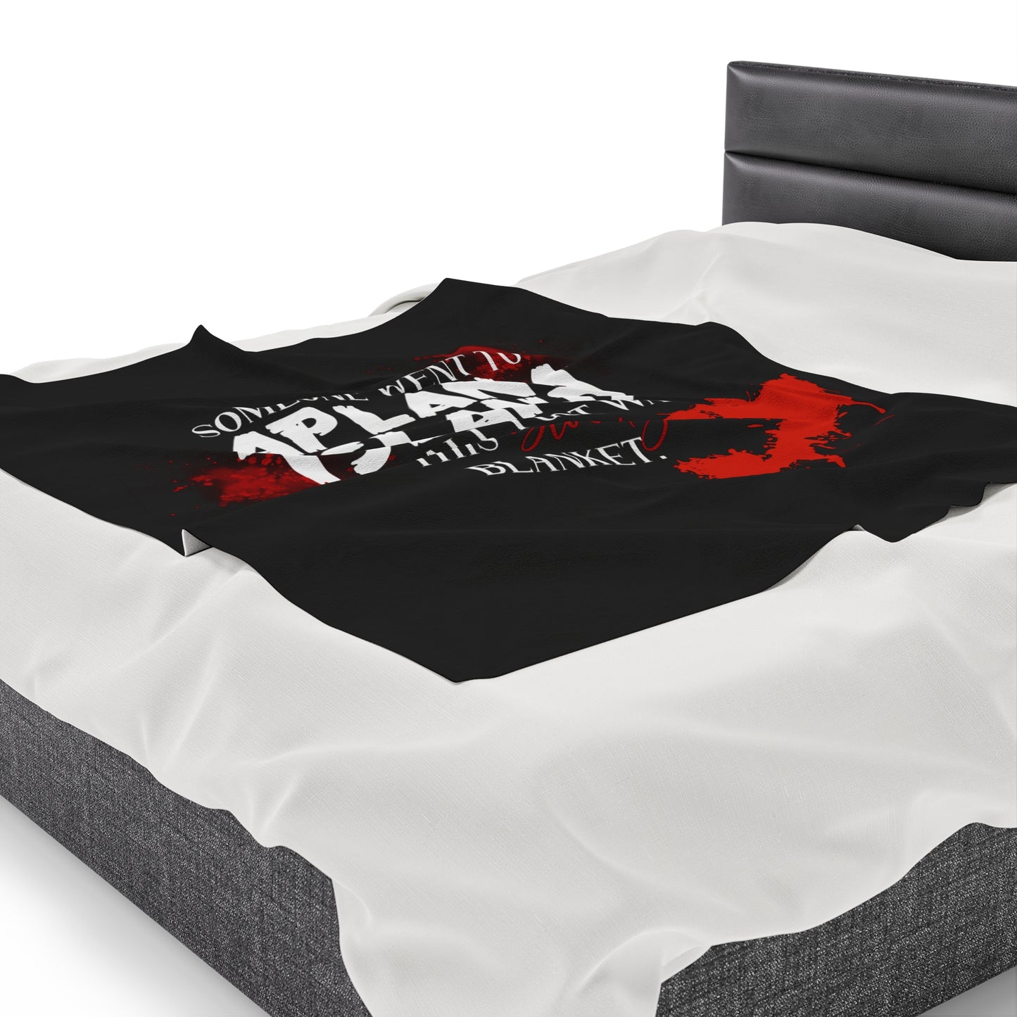 Aplana Island Velveteen Plush Blanket