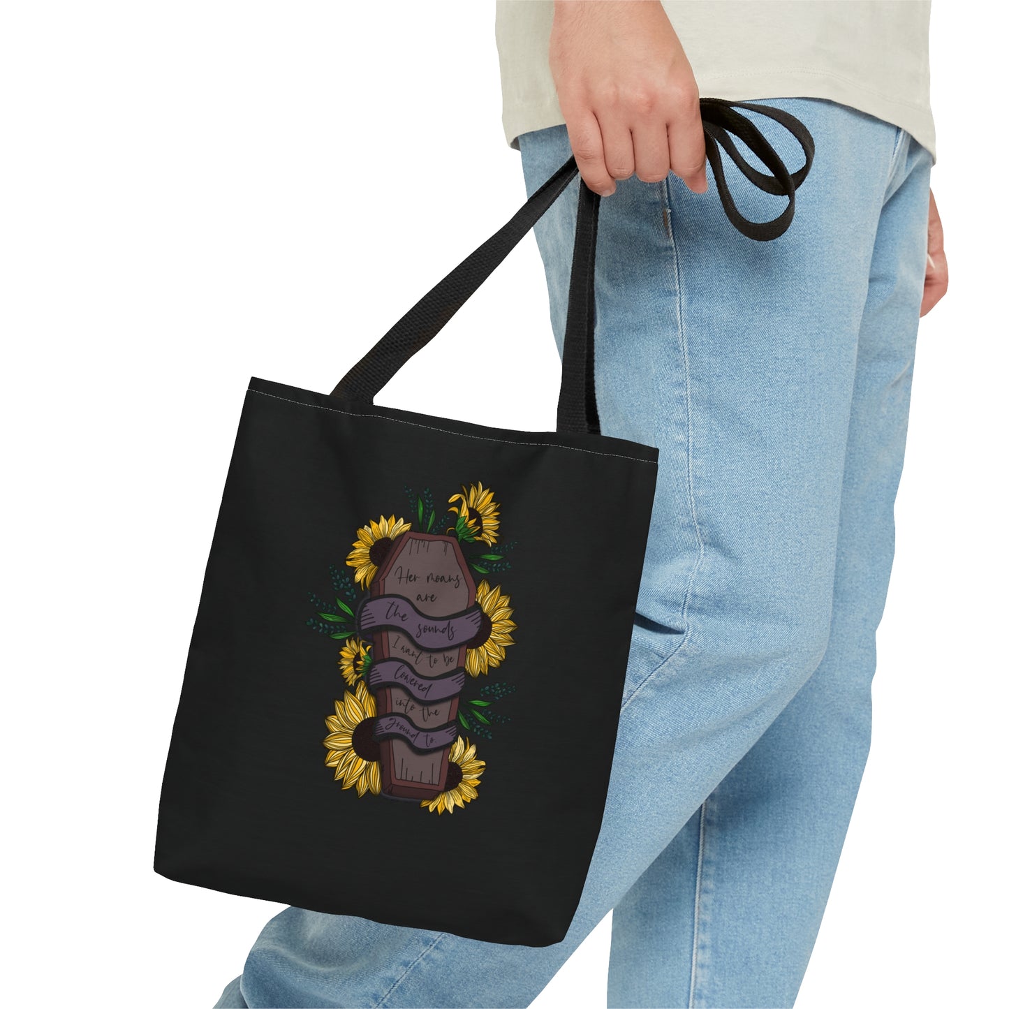 L&L - Quote Black Tote Bag
