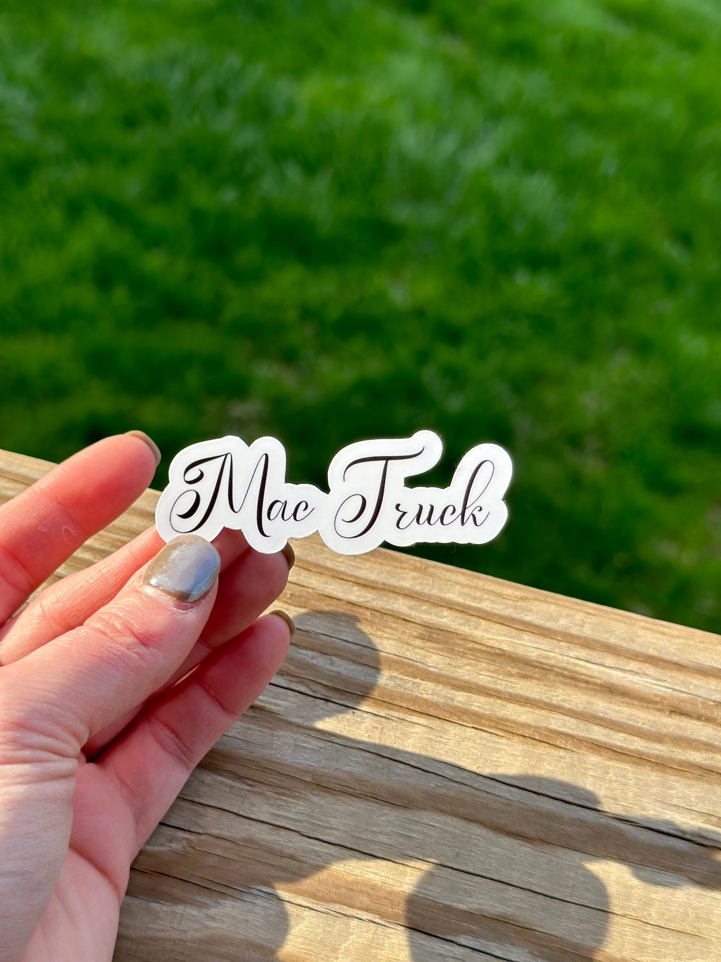 Maggie's Play Fake Nickname Sticker
