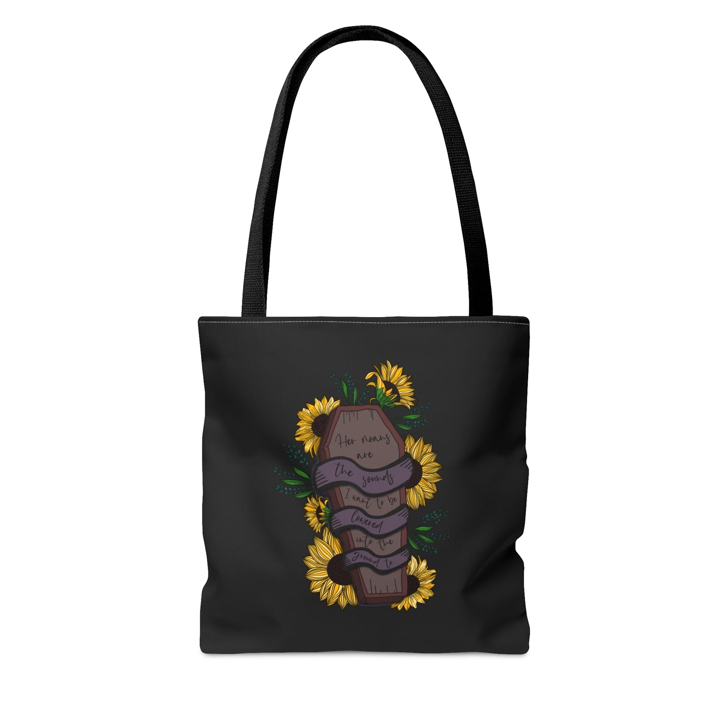 L&L - Quote Black Tote Bag