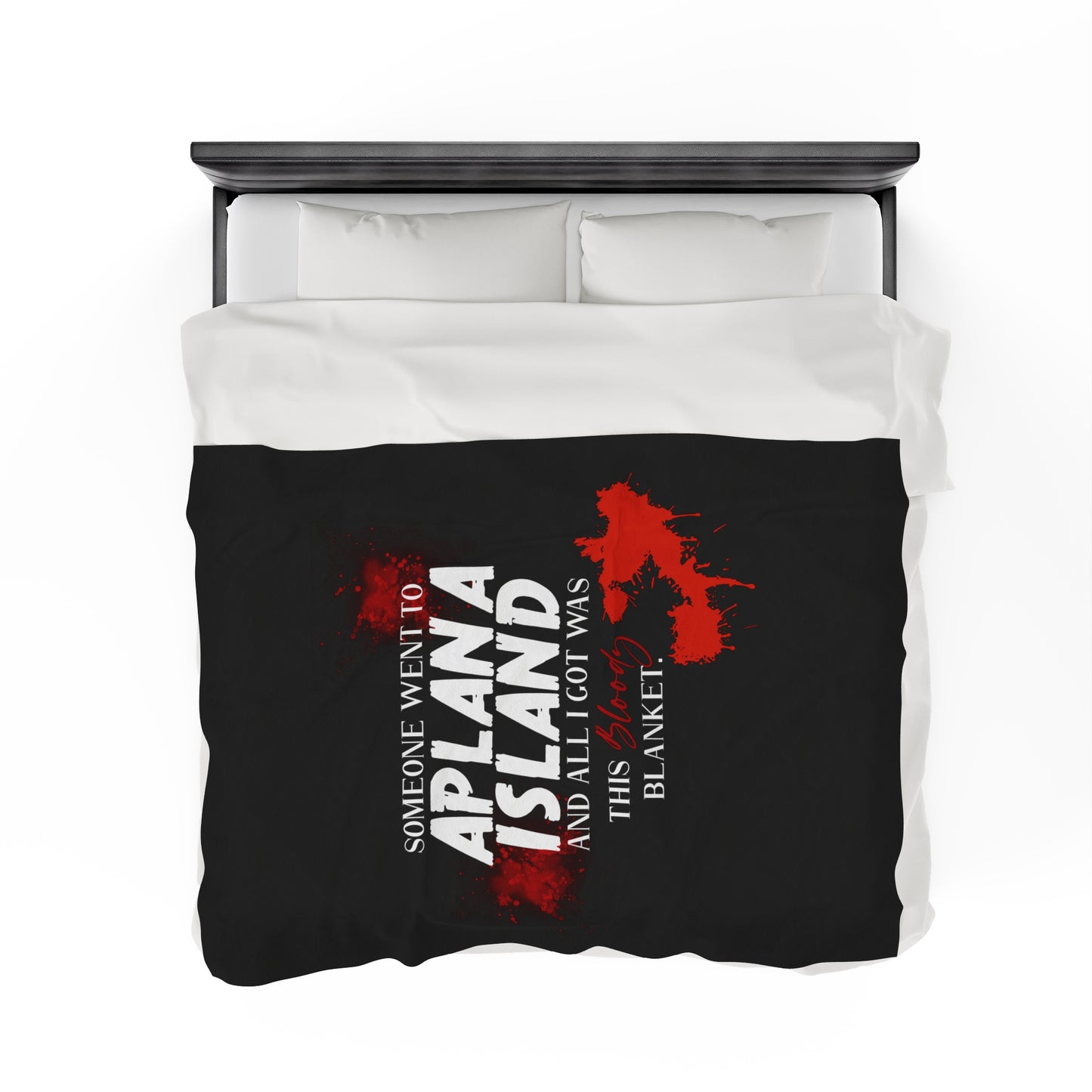 Aplana Island Velveteen Plush Blanket