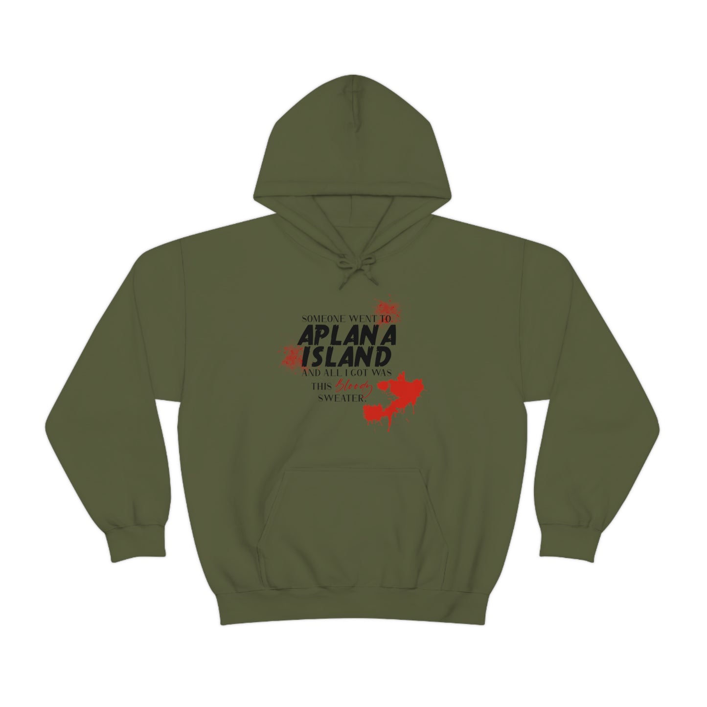 Aplana Island Tourist Hooded Sweatshirt
