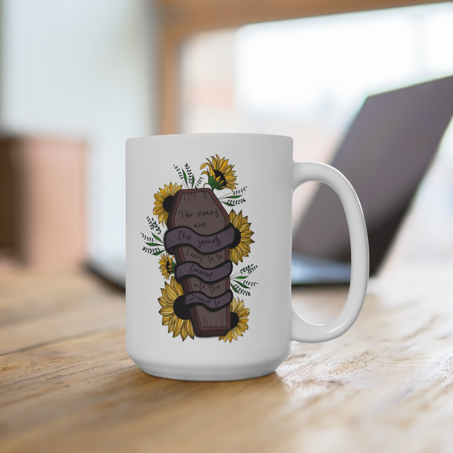 L&L Quote - White Mug 15oz