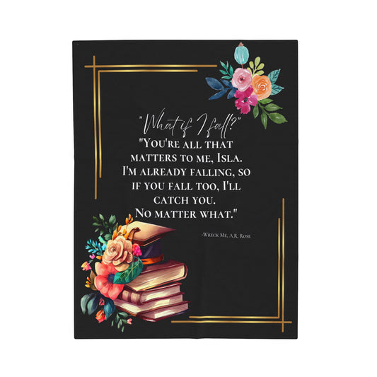 Wreck Me - Licensed - Velveteen Plush Blanket