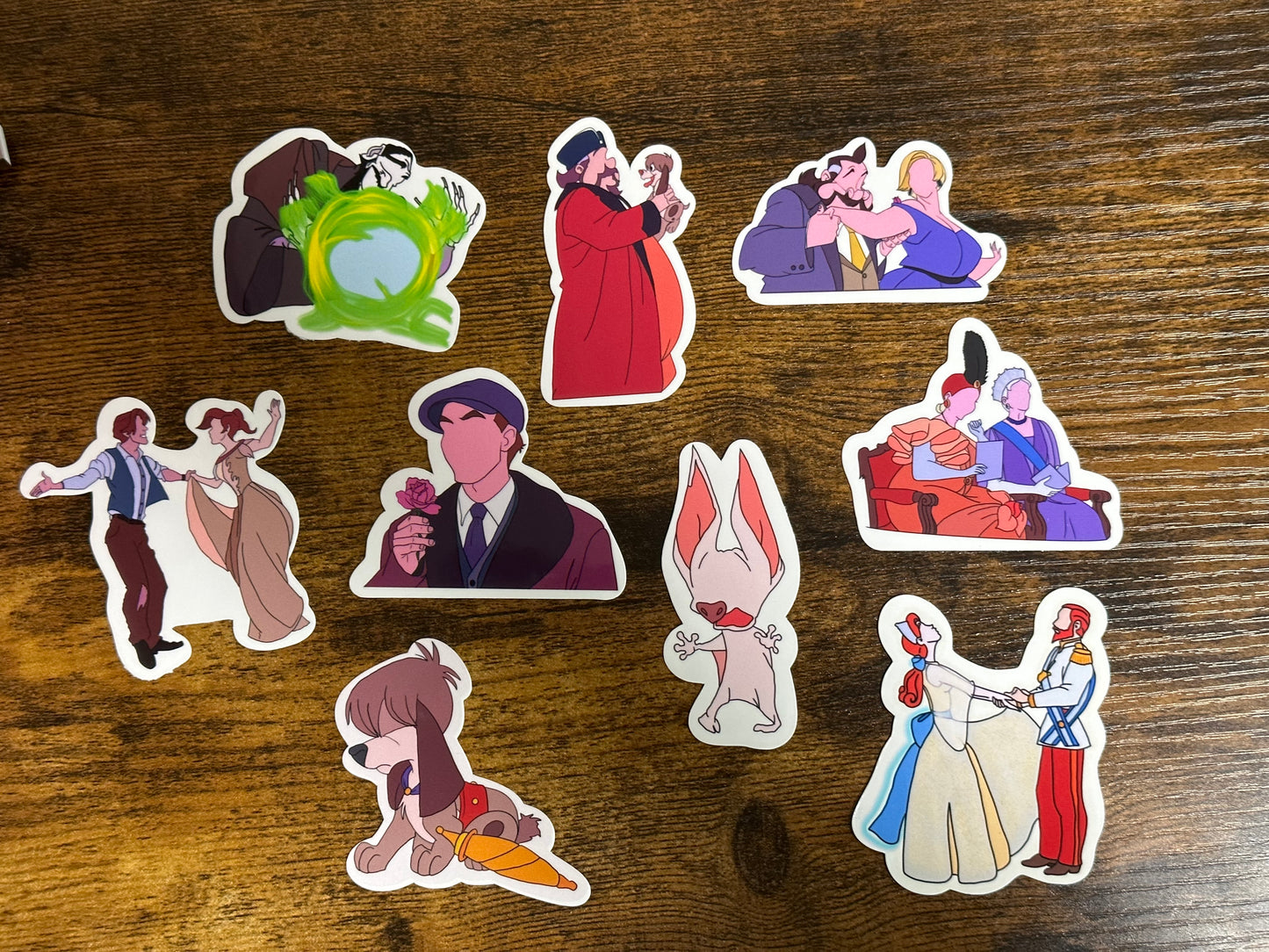Anastasia Inspired Sticker Pack