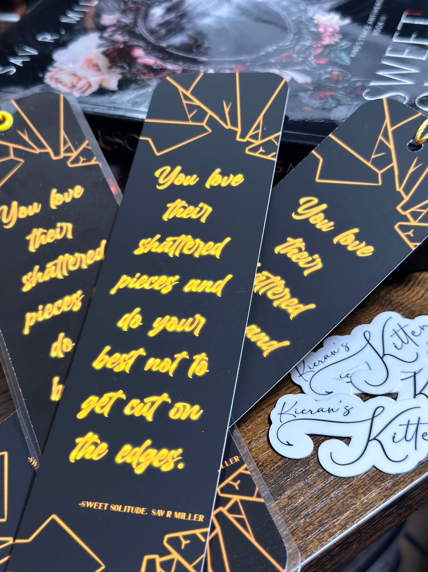 Sweet Solitude 8x2 Bookmark