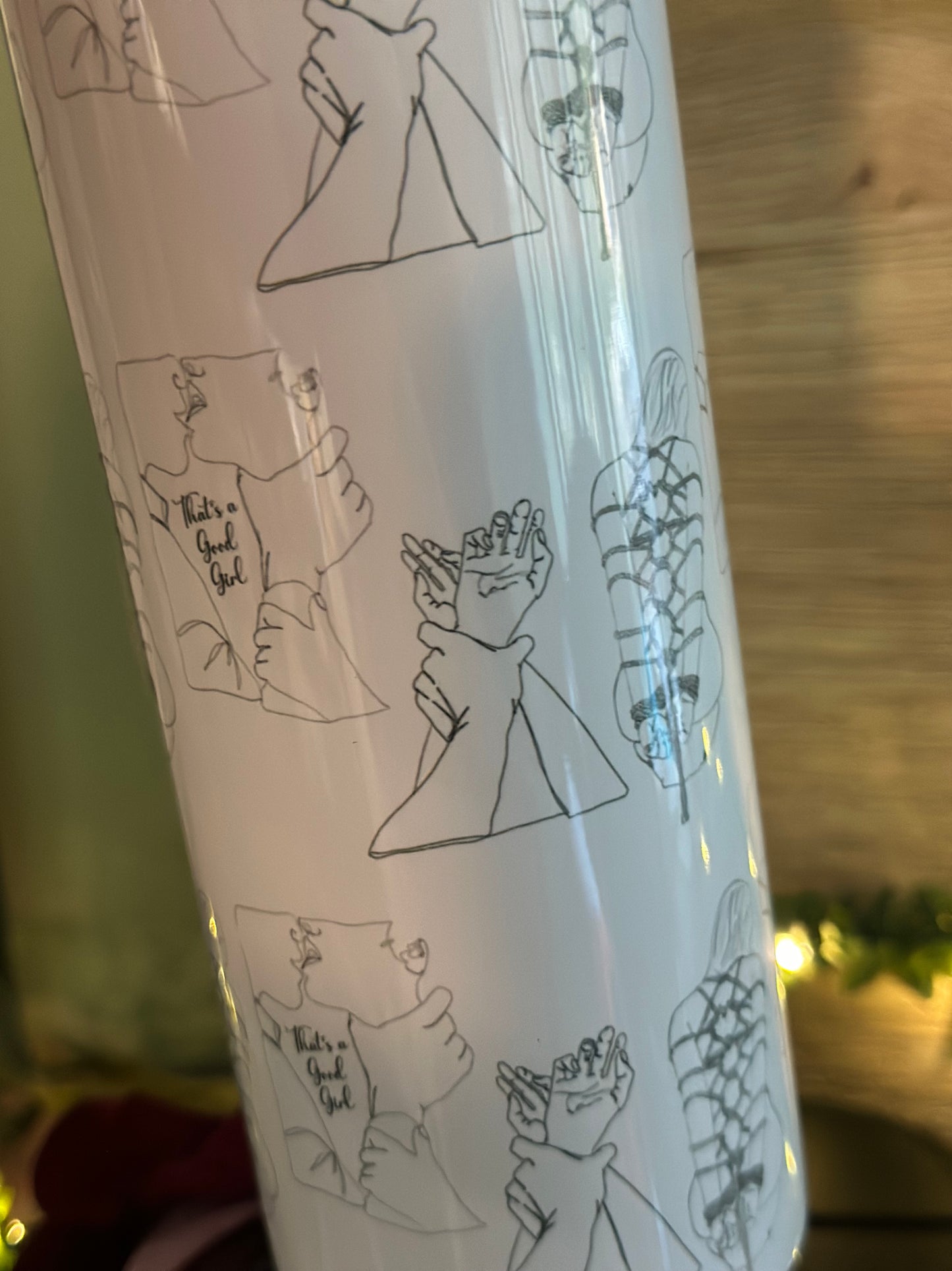 Good Girl Pattern Tumbler