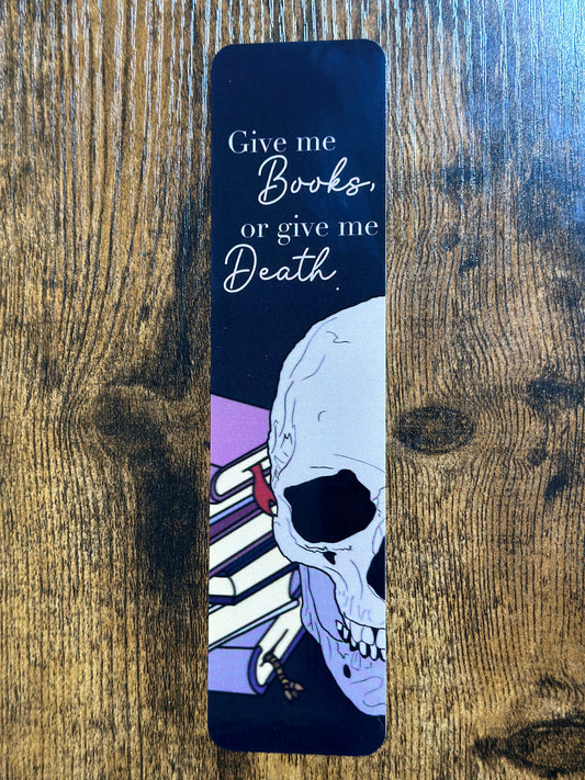 Books or Death Bookmark