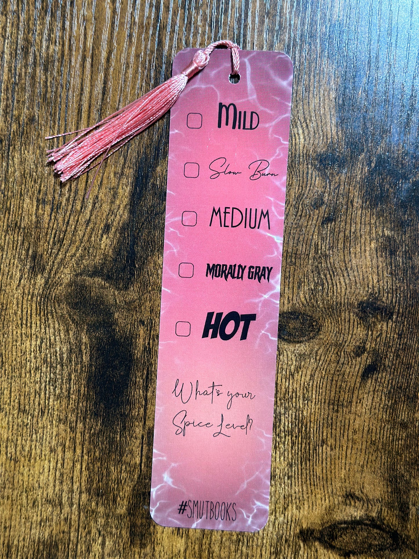 Spice Level Bookmark