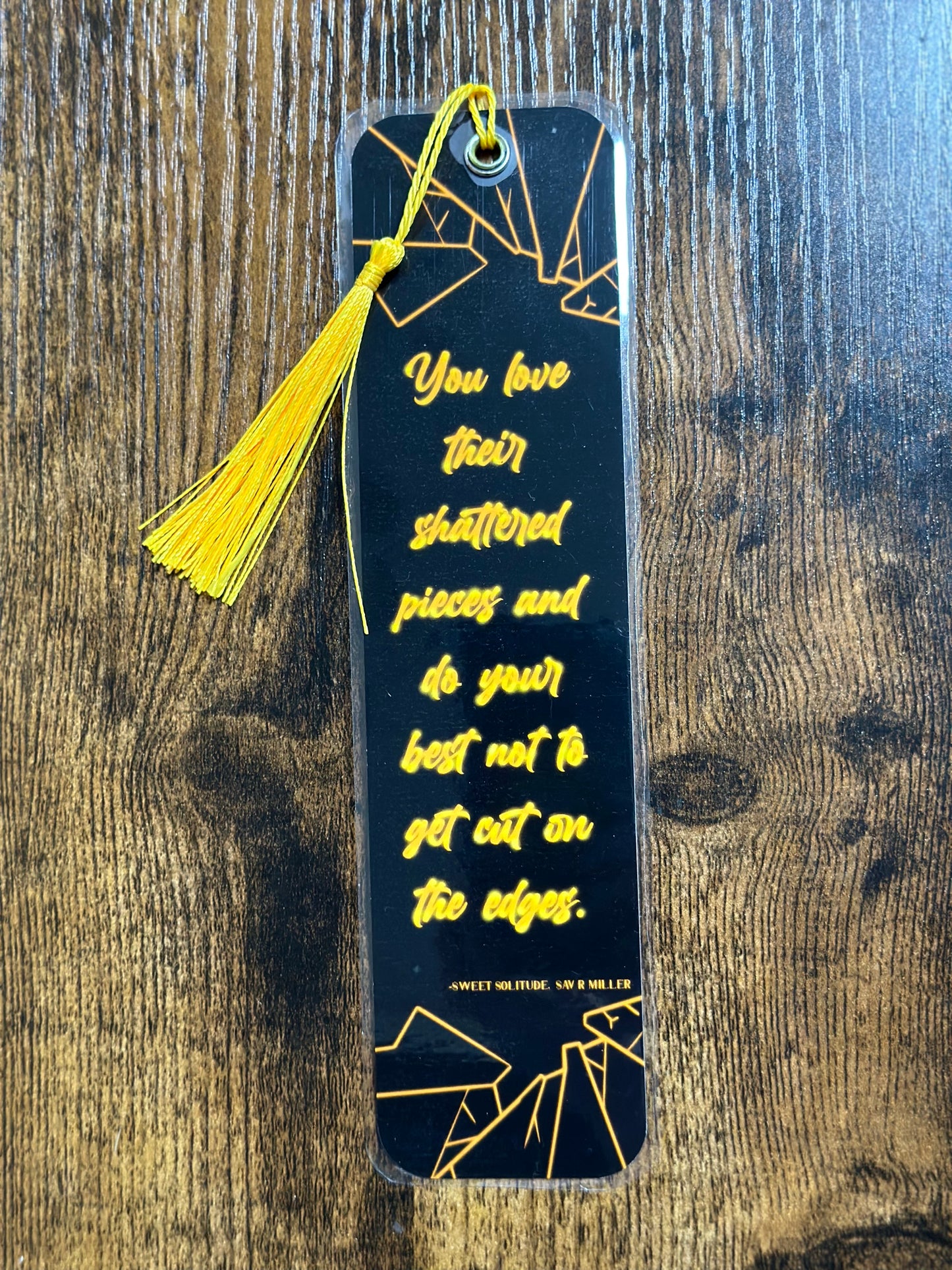 Sweet Solitude 8x2 Bookmark