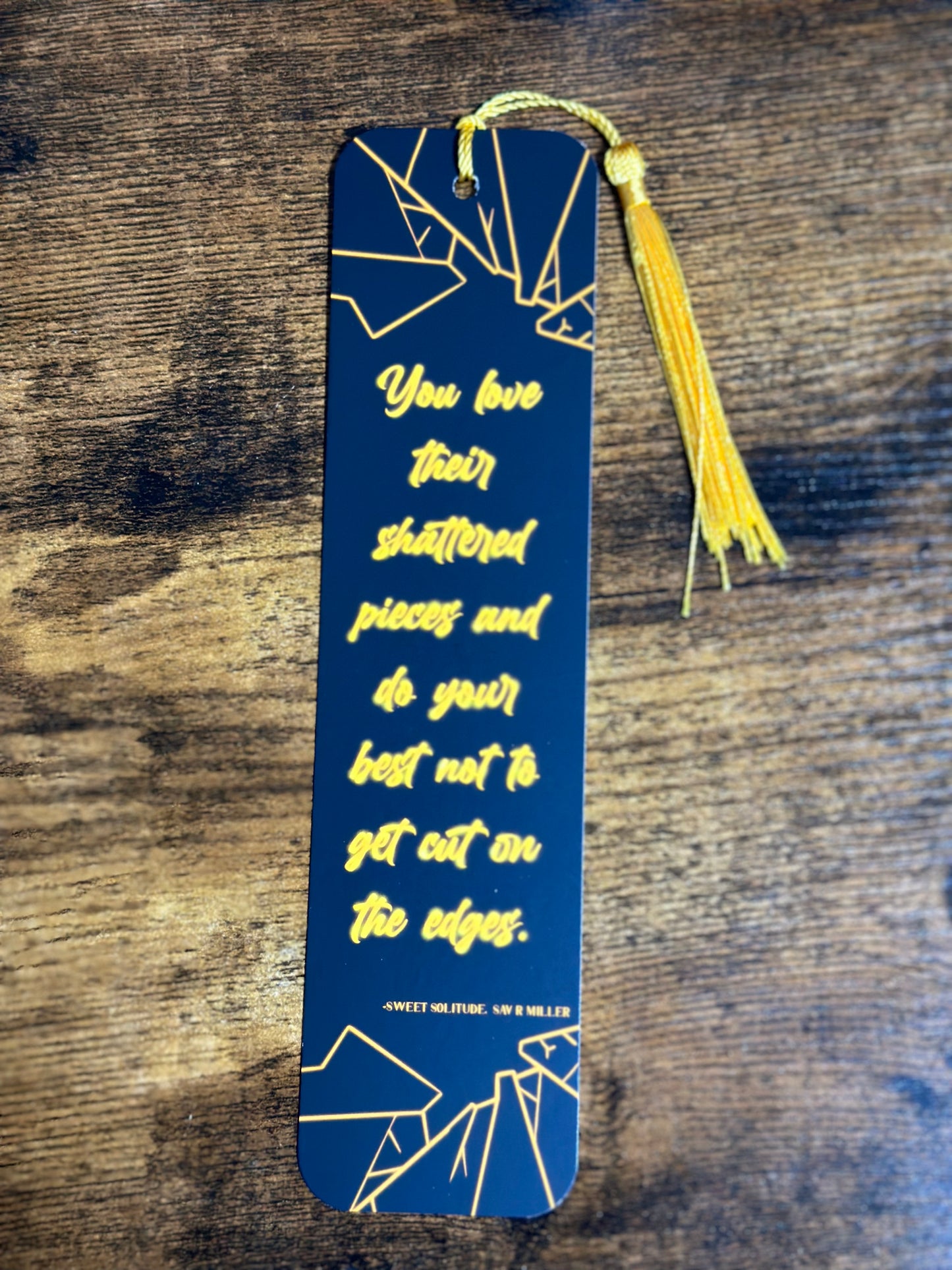Sweet Solitude 8x2 Bookmark