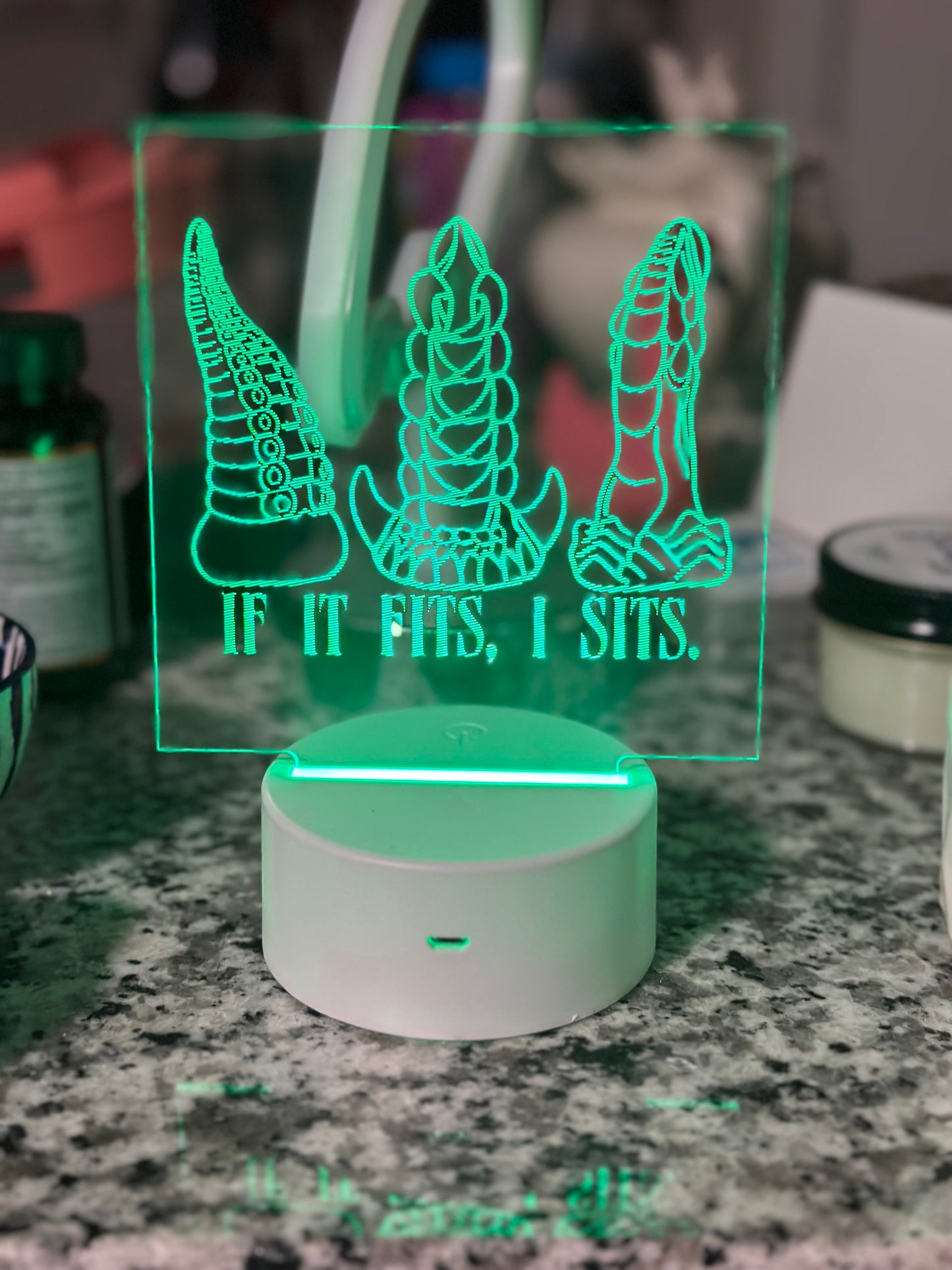 If It Fits, I Sits LED Lights