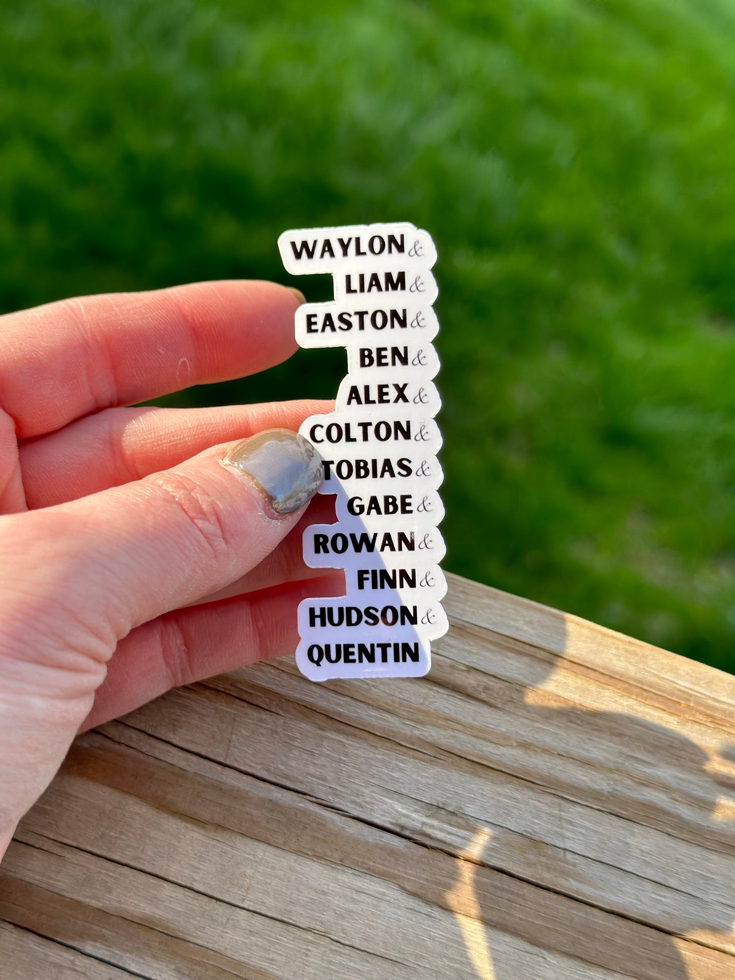 Maggie's Why Choose Sticker