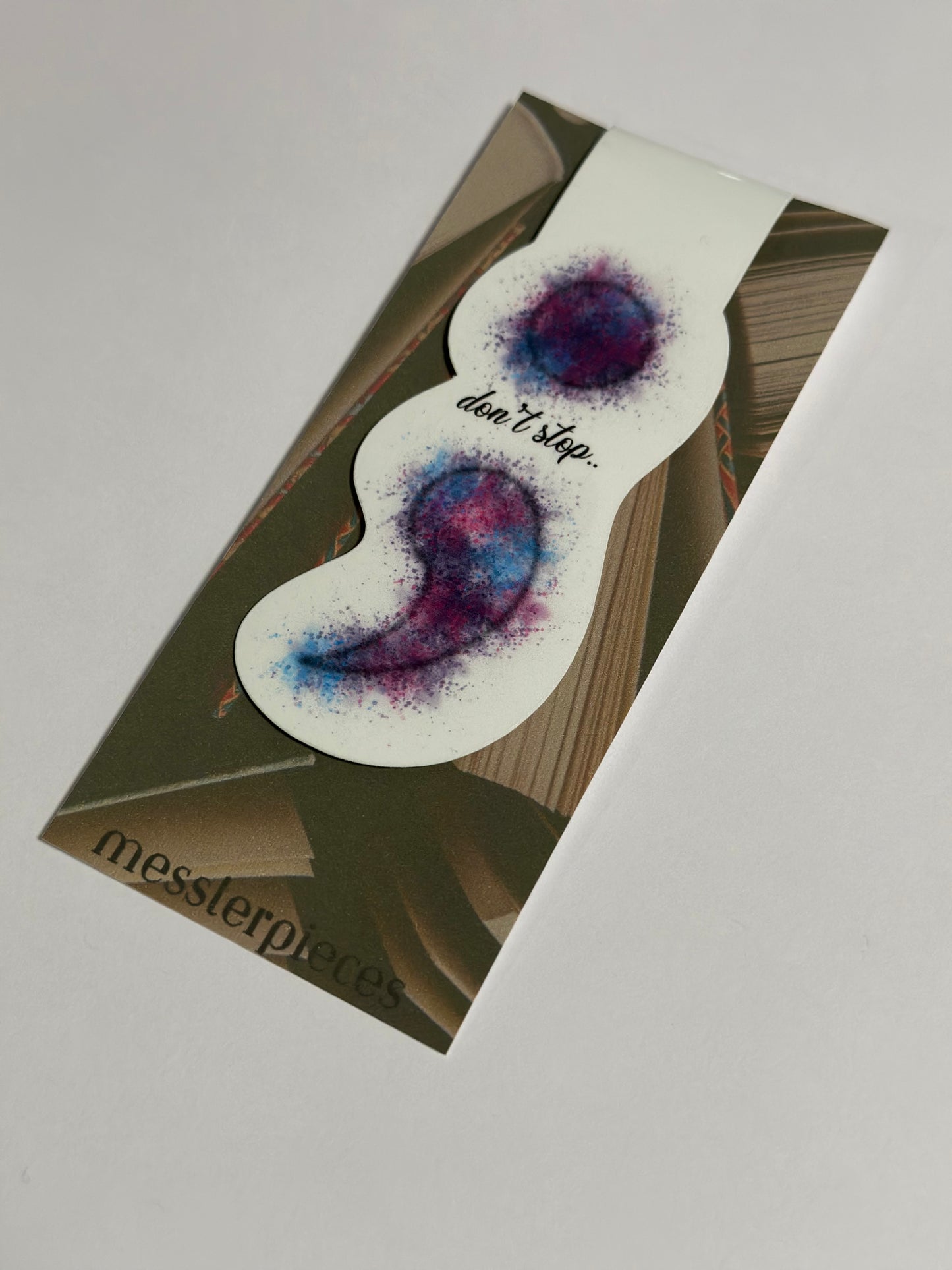 Don't Stop Magnetic Bookmark