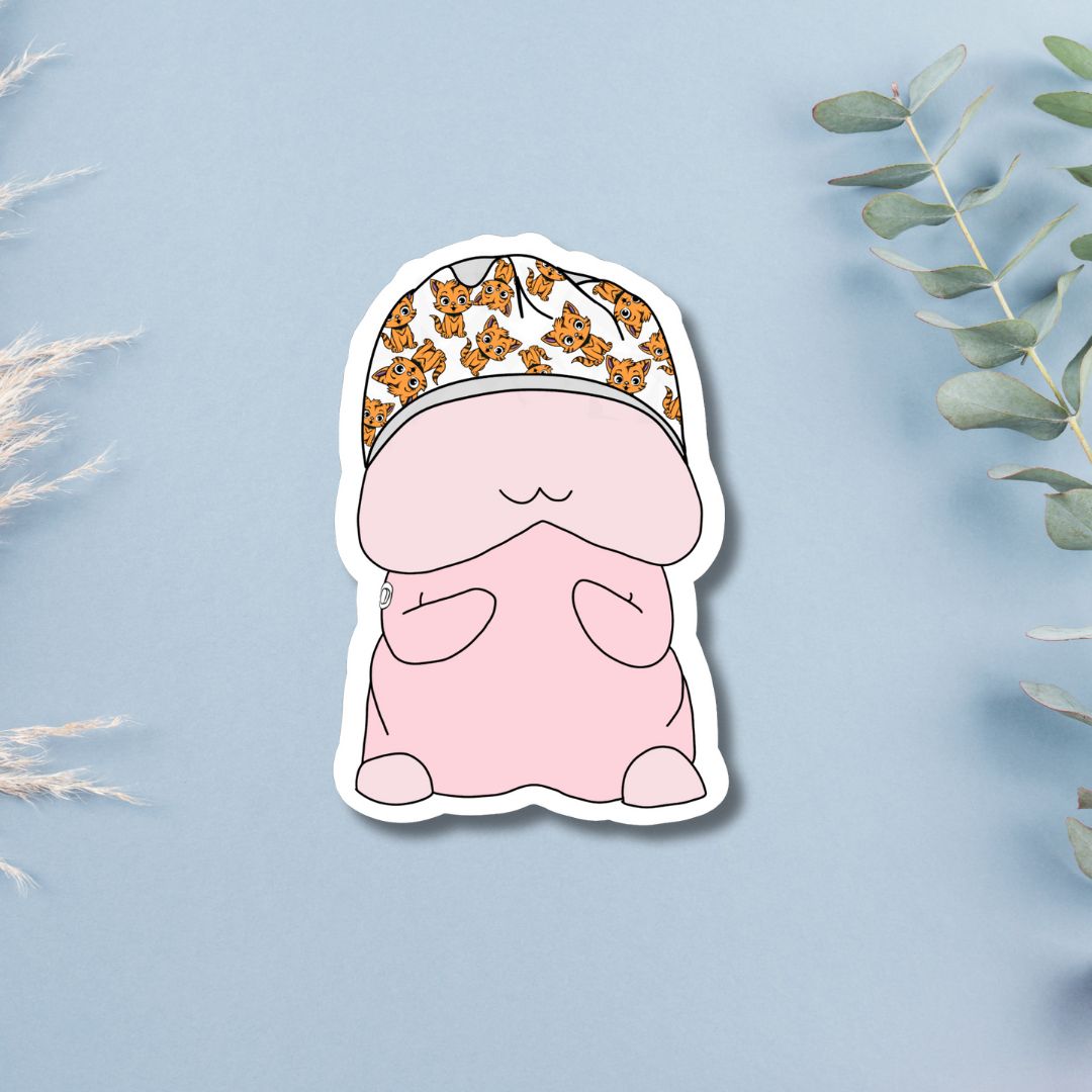 Dr Intern Beau Peen Sticker