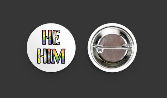 Pronoun Button Pins