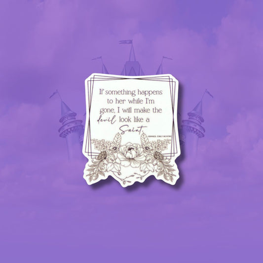 Never After Series - Crossed - Stickers