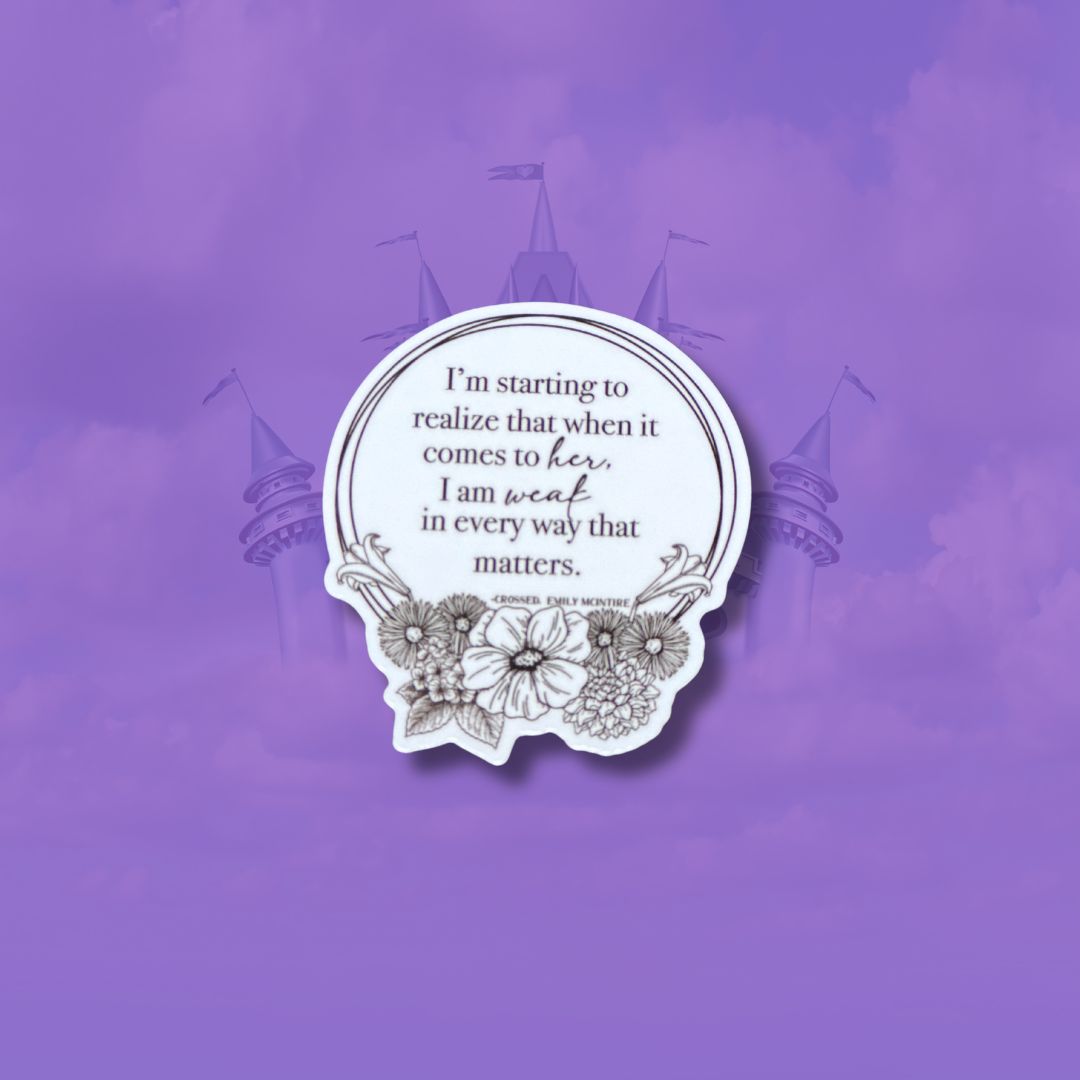 Never After Series - Crossed - Stickers