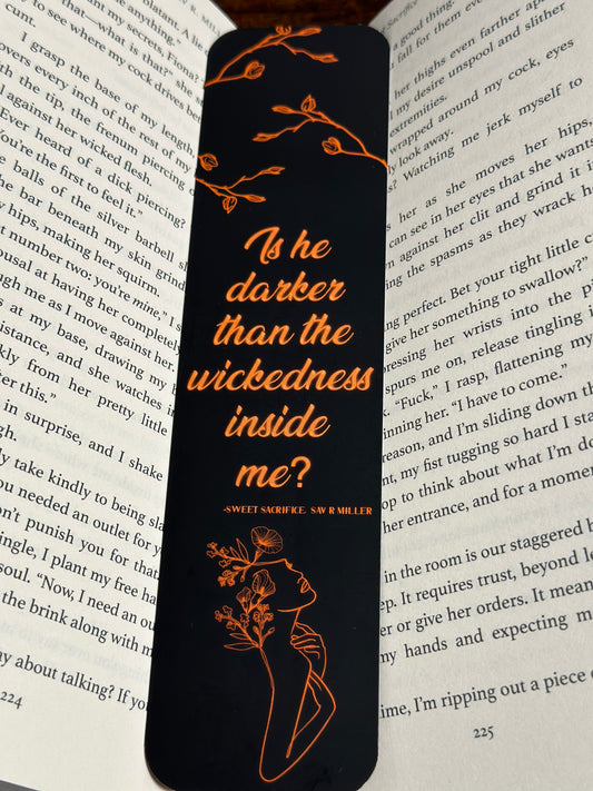 Sweet Sacrifice 8x2 Bookmark