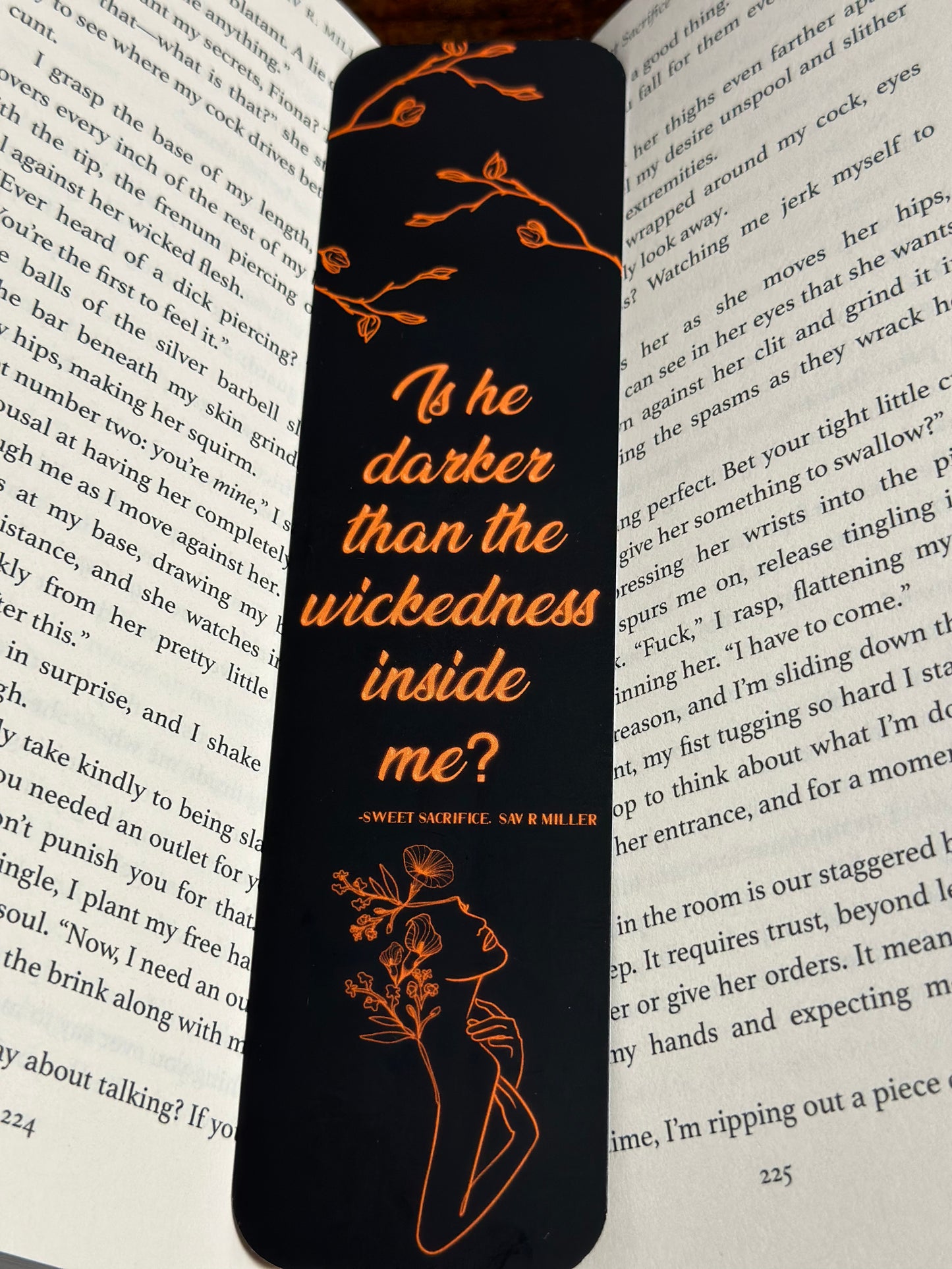 Sweet Sacrifice 8x2 Bookmark
