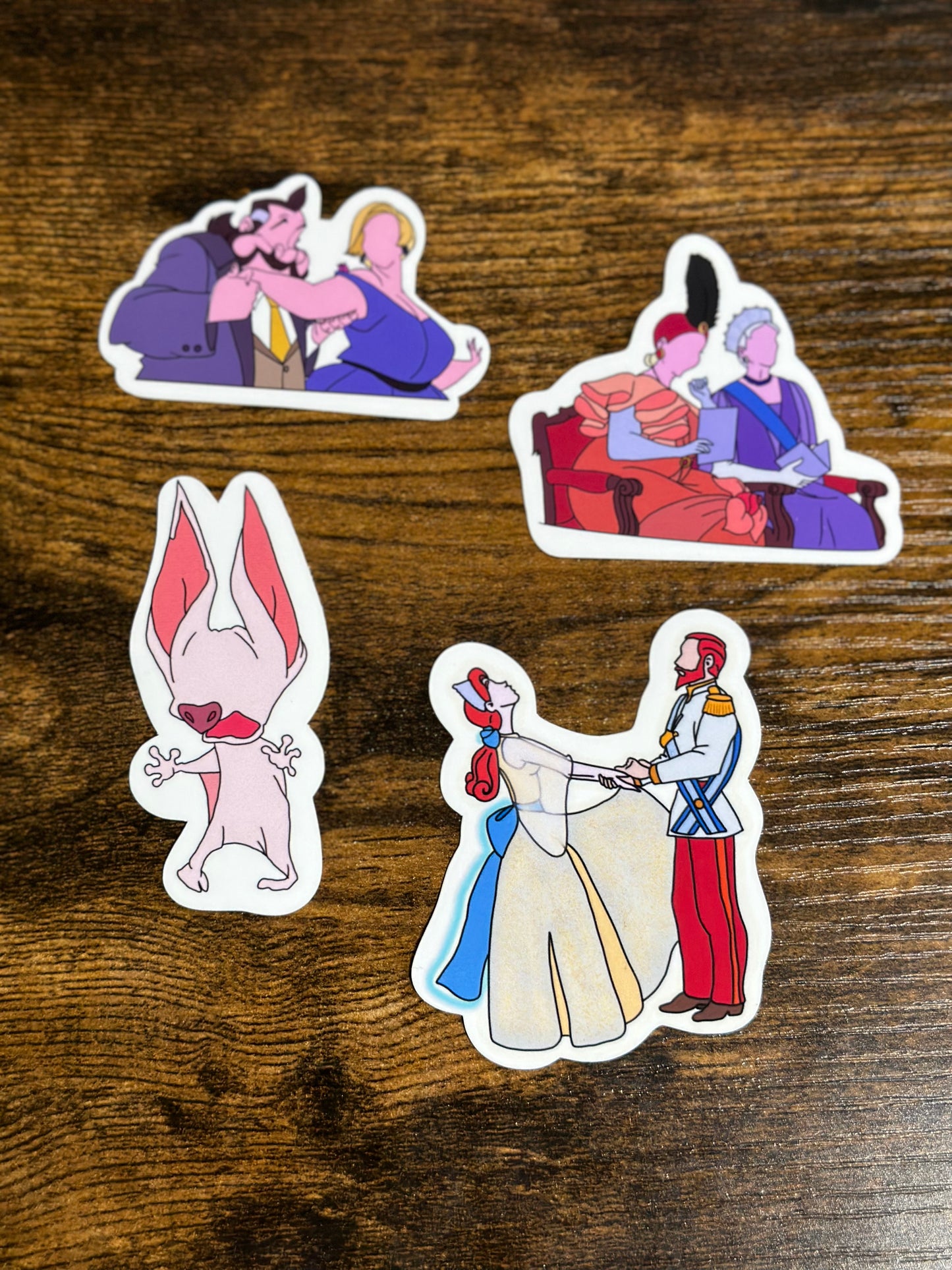 Anastasia Inspired Sticker Pack