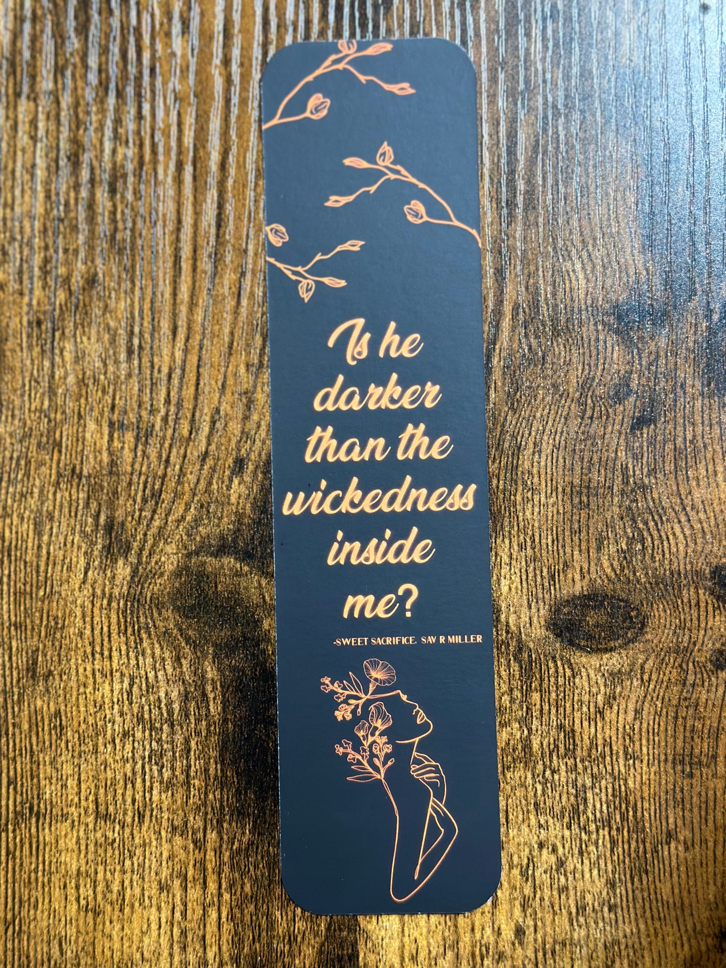 Sweet Sacrifice 8x2 Bookmark
