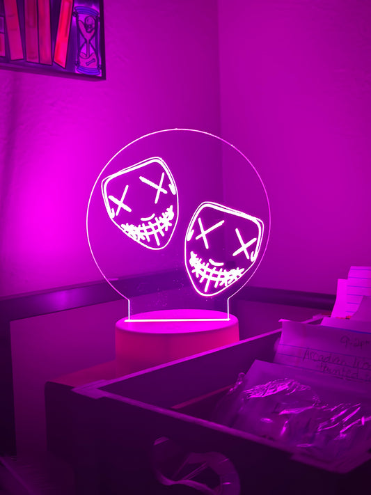 Masked LED Lights