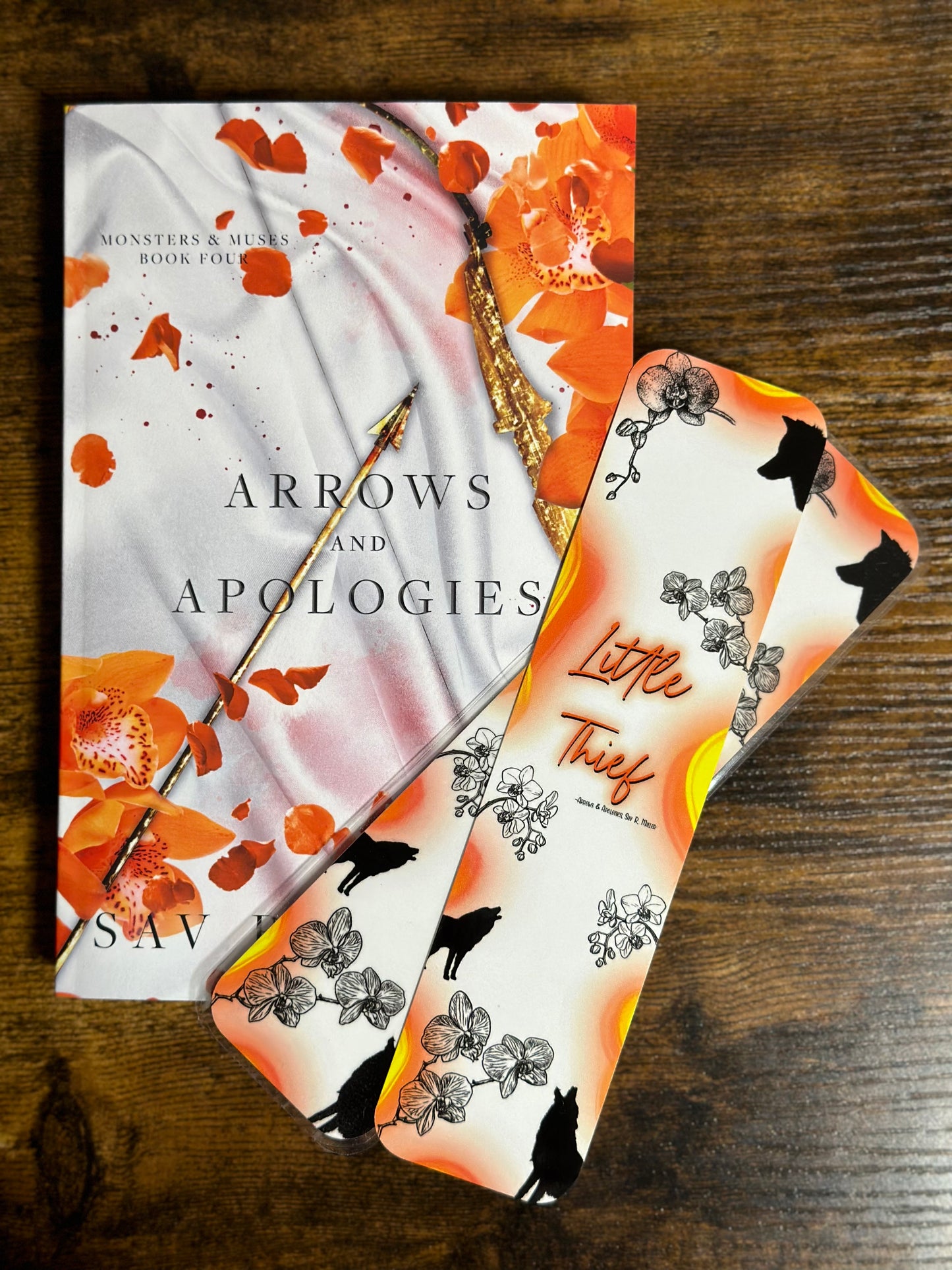 "Little Thief" Arrows and Apologies Bookmark