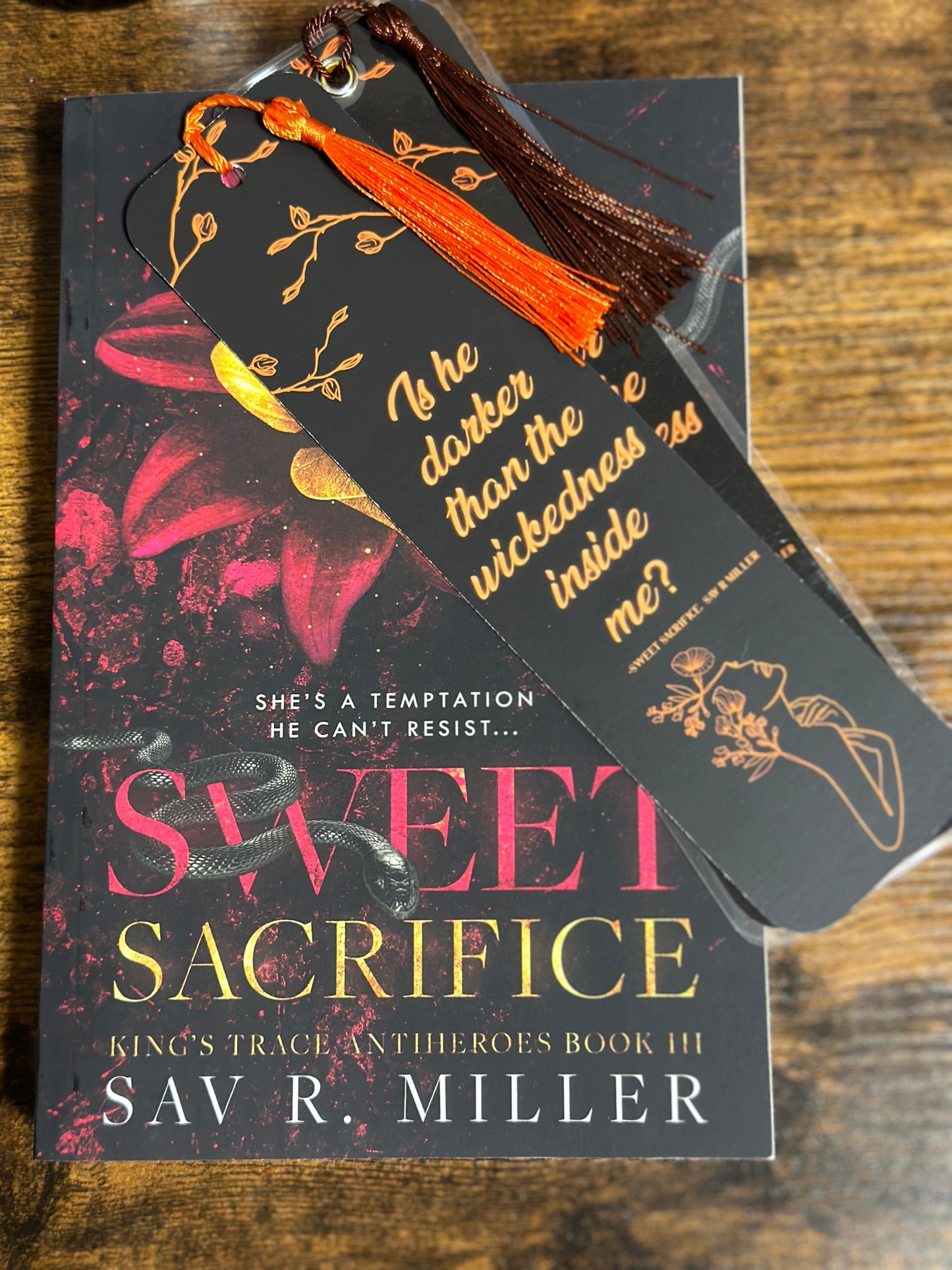 Sweet Sacrifice 8x2 Bookmark