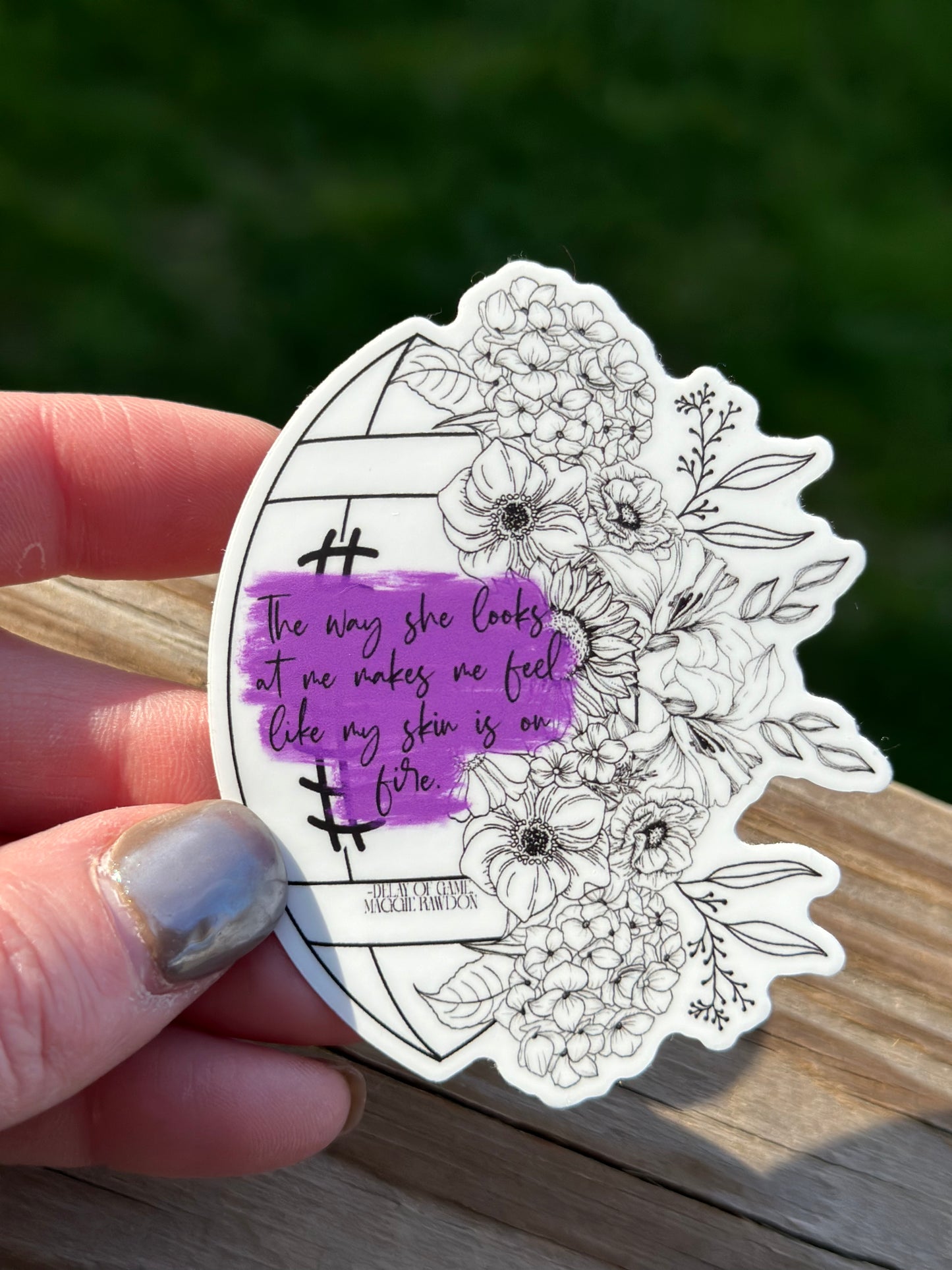 Maggie's Delay of Game Quote Sticker
