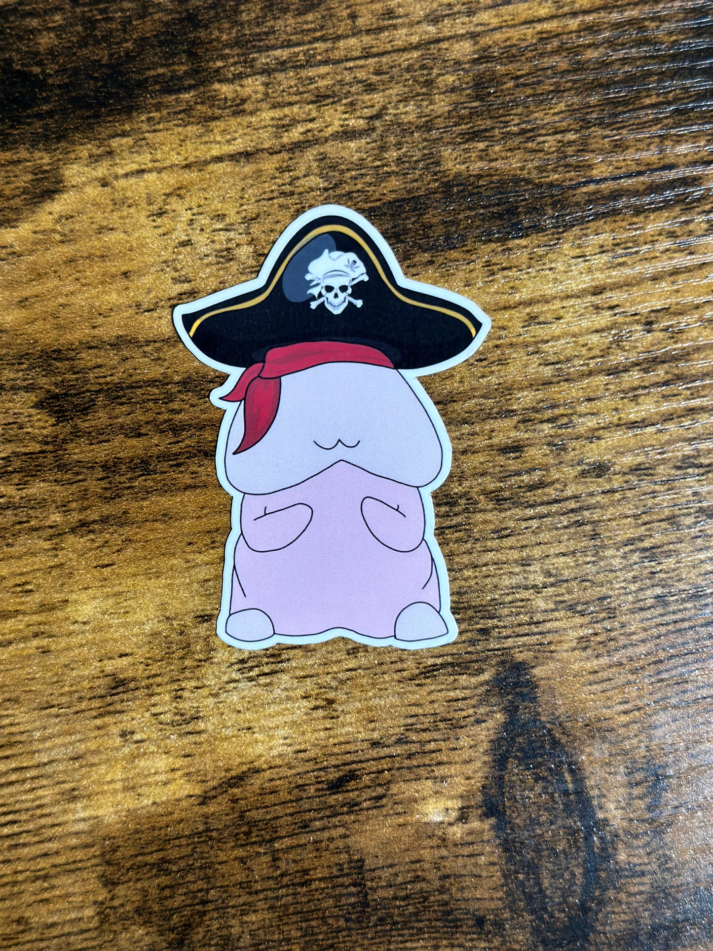 Cap'n Wuneyed Willie Sticker